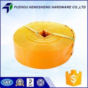 Heavy Duty 4 6 8 Bar 6 Pouces 4 Pouces 6 Pouces PVC Lay-Flat Tuyau Deux Couches Flexible Pression Layflat Lay Flat Flat Coupe personnalisée - Product Image 3