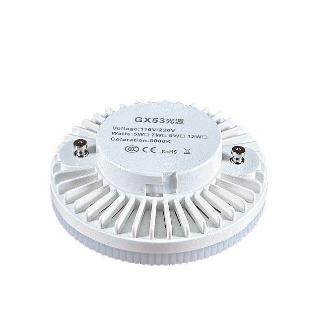 GX53 LED Light Source, 5W/7W/9W 110V/220V Flat Bulb for Cabinet, Wardrobe & Ceiling Downlight