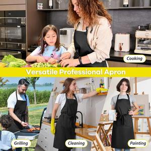 Personnalité Logo Tablier Personnalisé Coiffeur Tabliers Cuisine pour Hommes et Femmes Maison Chef Cuisson Vêtements Adulte Bavoir Restaurant Salon - Product Image 6