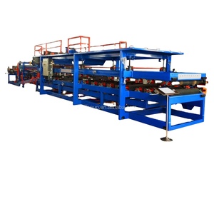 آلة تصنيع ألواح الساندويتش المعدنية الملونة عالية الإنتاجية من XINNUO مع محرك ذو محامل تروس وتحكم PLC - Product Image 2