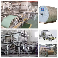 Máquina de fabricación de papel cultural de alta velocidad totalmente automática con motor de caja de cambios controlado por PLC, certificación CE/ISO, ancho personalizado, bajo costo.