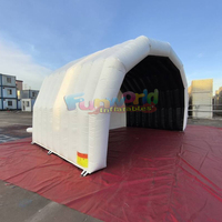 Grande tente gonflable publicitaire portable pour fêtes en intérieur/extérieur sur toit, avec toile Oxford en PVC, capacité supérieure à 500 kg