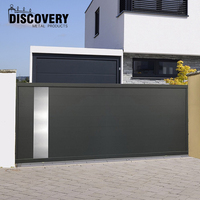 Nouvelle Porte de Jardin Personnalisée en Aluminium Durable pour Villa, Allée et Extérieur, Style Industriel
