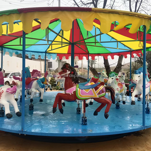 Giostra per Interni ed Esterni in Offerta, Carosello <span class=keywords><strong>con</strong></span> Cavalli per Bambini e Adulti, Attrazione per Parchi Divertimento - Product Image 6