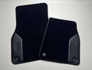 Alfombrilla de Piso <span class=keywords><strong>Interior</strong></span> de Cuero Bordado de Lujo YLD Personalizada para <span class=keywords><strong>Audi</strong></span>, Se Aceptan Logotipos Personalizados - Product Image 4