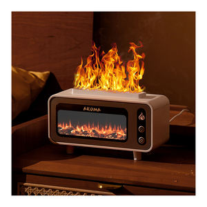 3D Ngọn lửa khuếch tán hương thơm USB Độ ẩm không khí với lò sưởi thiết kế cho khách sạn làm mát không khí khuếch tán mùi hương máy - Product Image 3