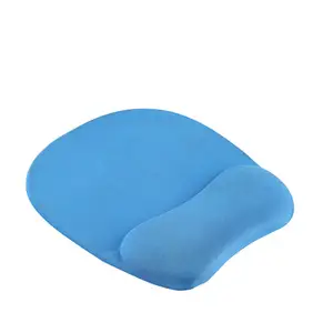 Customized sublimation rubber gel mouse pad with movable wrist rest