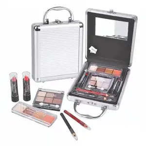 Wholesale 14 color Miss Young waterproof complete makeup kit case cosmetics for women