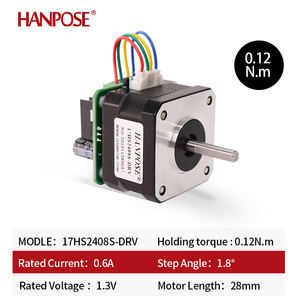 Hanpose มอเตอร์0.6A <span class=keywords><strong>17HS2408S</strong></span>-DRV 12N.CM ตัวเลข, มอเตอร์ไดรฟ์แบบบูรณาการสำหรับ nema17 CNC - Product Image 2