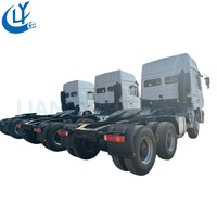 Camion tracteur haute performance 6X4 Howo 371HP, moteur diesel, pour le transport intermodal de conteneurs