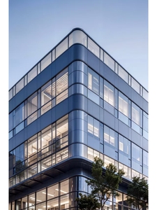 Los muros cortina estéticos son adecuados <span class=keywords><strong>para</strong></span> los muros cortina de áreas residenciales, distritos comerciales y edificios de oficinas - Product Image 3