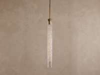 Suspension ronde de luxe en verre martelé, style américain moderne, lumière blanc chaud E26 pour îlot de cuisine, bar, évier