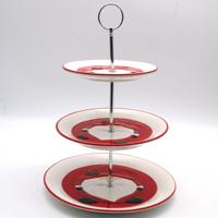 Services de table de Noël en porcelaine avec assiettes Père Noël – Décoration de table festive pour la maison et les fêtes