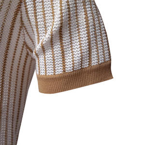 2025 estate nuova maglia a maniche corte da uomo di commercio europeo americano transfrontaliero per <span class=keywords><strong>Polo</strong></span> a righe moda Business per <span class=keywords><strong>Polo</strong></span> - Product Image 4
