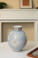 Vase de table en porcelaine Art Déco coloré, ornement décoratif pour la maison, pour l'arrangement floral dans la chambre