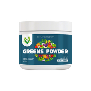 Polvo Verde OEM ODM con Mezcla de Antioxidantes y Hongos Patentada, Fibra Dietética que Apoya la Energía Natural, Polvo Herbal - Product Image 1