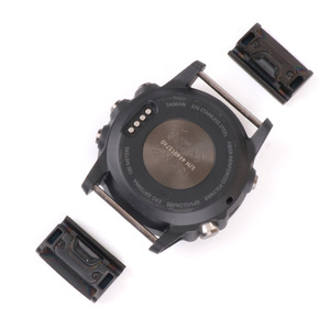 Conector de <span class=keywords><strong>correa</strong></span> de reloj de acero inoxidable, liberación rápida de 20mm, 22mm y 26mm, fácil de ajustar, para <span class=keywords><strong>Garmin</strong></span> <span class=keywords><strong>Fenix</strong></span> <span class=keywords><strong>6X</strong></span> <span class=keywords><strong>Pro</strong></span>, Forerunner 935, 945 - Product Image 2