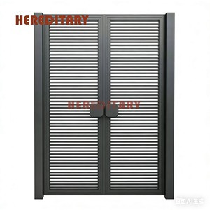 שער אלומיניום מעוצב למכירה חמה, שער כניסה ראשי, שער אלומיניום נפתח, גדר אלומיניום לגינה, לבית ולחצר - Product Image 6