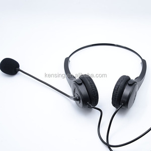 Auriculares rj con cancelación de ruido y micrófono compatibles con Plantronics o Jabra para centro de llamadas - Product Image 5