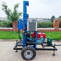HUAYAO 100 mètres mini appareil de forage de puits d'eau petite machine de forage de puits