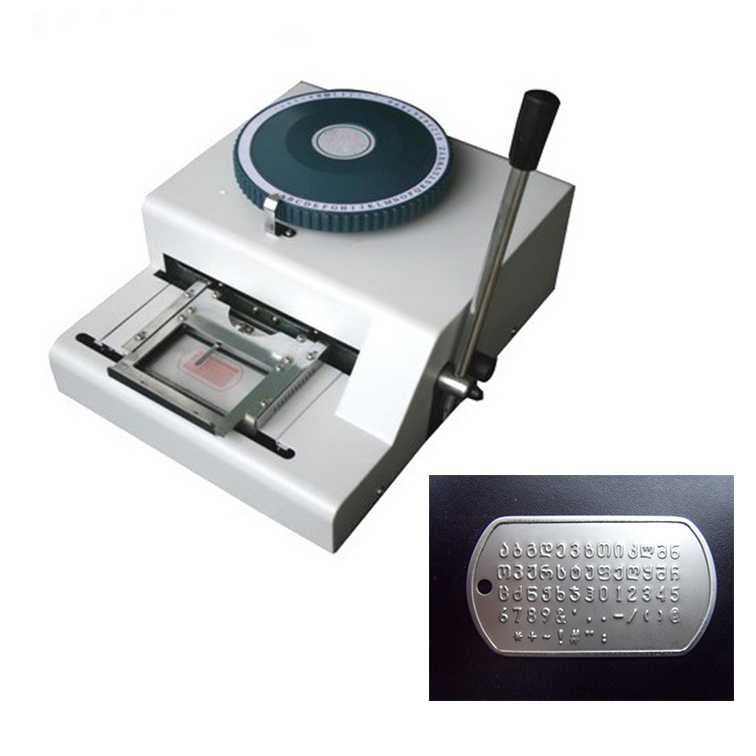 2021 новая модель, ручная армейская Военная бирка для собак, пресс-машина для тиснения