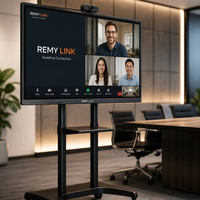 Tableau interactif intelligent à écran LCD HD 4K pour l'enseignement, panneau interactif numérique de 55, 65, 75, 85, 86, 98, 110 pouces, pour 75 pouces