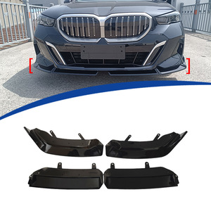 Alerón Delantero para BMW Serie 5 G60 Versión MP 2023 2024, Material ABS, Negro Brillante - Product Image 1