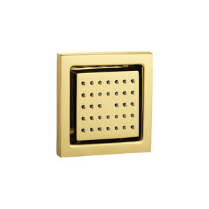 Douche murale latérale chromée de 4 pouces en gros, accessoires de douche, drains - Product Image 2