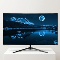 Moniteur incurvé pour gamer de 32 pouces, résolution 1920*1080, écran 1K, affichage LED 2MS, moniteurs de jeu