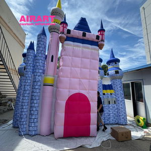 Globo de castillo gigante inflable de 6m de largo y 6m de altura para Parque, actividad de juego de niños - Product Image 2