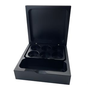 صناديق هدايا من الخشب الصلب قابلة لإعادة التدوير 6 + 3 فتحات كبسولة قهوة تخزين نسبرسو صندوق خشبي مخصص - Product Image 2