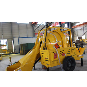 JZC350-DHL mélangeur à <span class=keywords><strong>béton</strong></span> diesel de grande capacité avec ascenseur de trémie - Product Image 3