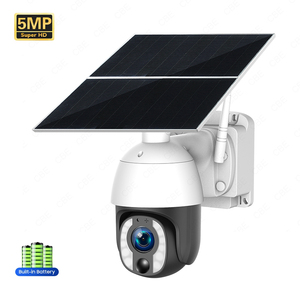 Giá thấp 10x quang 5MP chi phí-hiệu quả PTZ năng lượng mặt trời an ninh không dây an ninh giám sát <span class=keywords><strong>IP</strong></span> WIFI 4 gam năng lượng mặt trời máy ảnh - Product Image 2