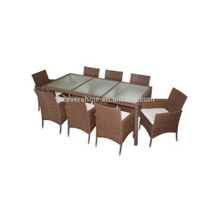 Meubles <span class=keywords><strong>de</strong></span> <span class=keywords><strong>jardin</strong></span> en rotin, ensemble <span class=keywords><strong>de</strong></span> salle à manger <span class=keywords><strong>de</strong></span> bonne <span class=keywords><strong>qualité</strong></span>, 9 pièces, livraison gratuite - Product Image 1