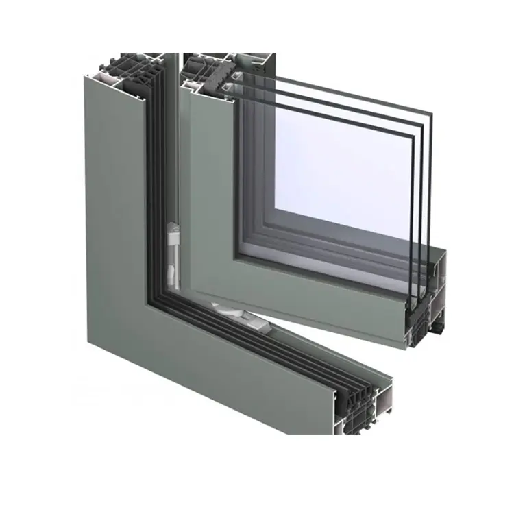 Acristalamiento aislante de vidrio puertas de ventana triángulo de bajo-E templado doble panel de vidrio