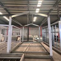 Structure de maison préfabriquée modulaire mobile et démontable en gros, installation rapide pour bureau temporaire et atelier extérieur
