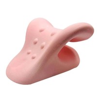 Oreiller cervical ergonomique en PU pour soulager les douleurs cervicales et aligner la colonne vertébrale