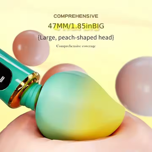 Layar LCD 360 ° mainan stimulasi pijat klitoris dan puting dapat ditekuk kuat pemijat pribadi vibrator wanita - Product Image 2