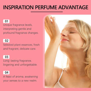 Parfum en spray pour homme Inspired <span class=keywords><strong>Rouge</strong></span>, fragrance fraîche, formelle, boisée, florale et citrique, avec un charme écologique et durable - Product Image 3