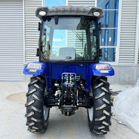 Traktor Roda 50HP 60HP 70HP 80HP 90HP 100HP 4WD Mini Traktor Traktor Pertanian dengan Mesin Kubota untuk Membajak