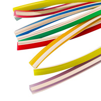 Couverture en silicone pour tube néon flexible 6 mm pour bande LED 12 V, idéale pour la publicité, la modélisation de mots et la décoration