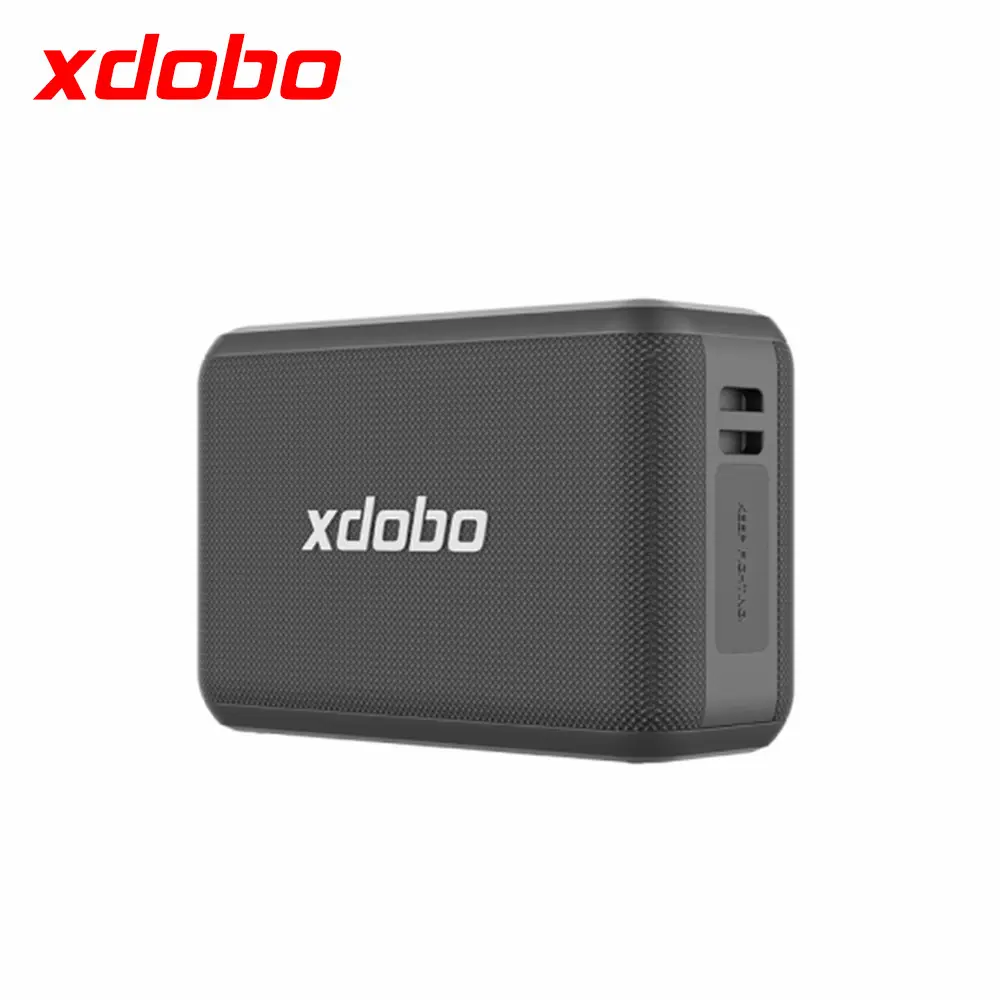 Xdobo caixa de som portátil x8 pro, novo modelo 120w, dente azul, alto-falante karaokê, ao ar livre, à prova d'água, tws