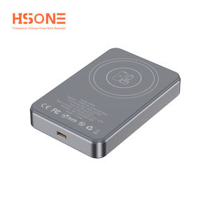 Batería Externa Magnética Inalámbrica Ultra Delgada MY25L de 5000mAh/10000mAh con Cuerpo de Aleación de Aluminio, Carga Rápida de 15W y Pantalla Digital - Product Image 4