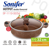 Casserole électrique à pression Sonifer SF-1113, personnalisée, pour la maison, en aluminium moulé sous pression, antiadhésive