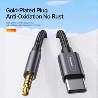 Câble audio USB-C vers 3,5 mm / 8 broches vers Aux 3,5 mm, en gros, avec emballage couleur, pour hommes