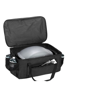 Sac de transport portable de grande taille avec fermeture éclair, compatible avec le barbecue Weber <span class=keywords><strong>Q1400</strong></span>, pour le camping et le barbecue, sac uniquement - Product Image 1