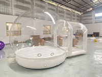 Château gonflable PVC de haute qualité pour enfants, maison à bulles gonflable avec fond rebondissant, maison à bulles pour enfants