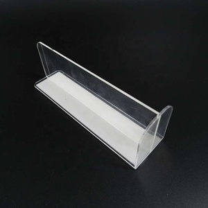 Hookei วงเวียนพลาสติกใสรูปตัว L แม่เหล็กพลาสติกใสรูปตัว L สำหรับซูเปอร์มาร์เก็ต - Product Image 2