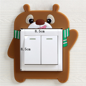 <span class=keywords><strong>Adesivi</strong></span> per interruttori di cartoni animati <span class=keywords><strong>adesivi</strong></span> <span class=keywords><strong>murali</strong></span> in silicone 3D di gatto carino <span class=keywords><strong>adesivi</strong></span> luminosi per decorazioni per la casa - Product Image 5