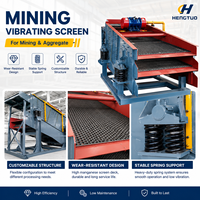 Anpassbares Hochleistungs-Linearschwingsieb mit Motor für den Siebprozess von Erz, Kohle, Stein und Sand im Bergbau
